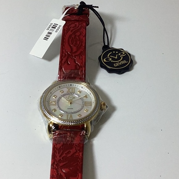 GV2 9866 Women's Marsala Swiss Quartz Diamond Watch - Picture 6 of 9